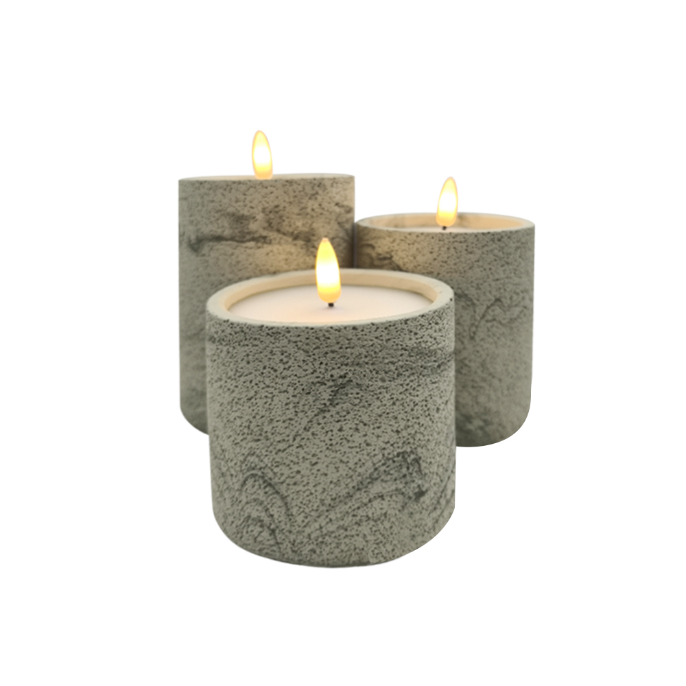 3D Electronic Le Pilar Cementa concretum lucerna