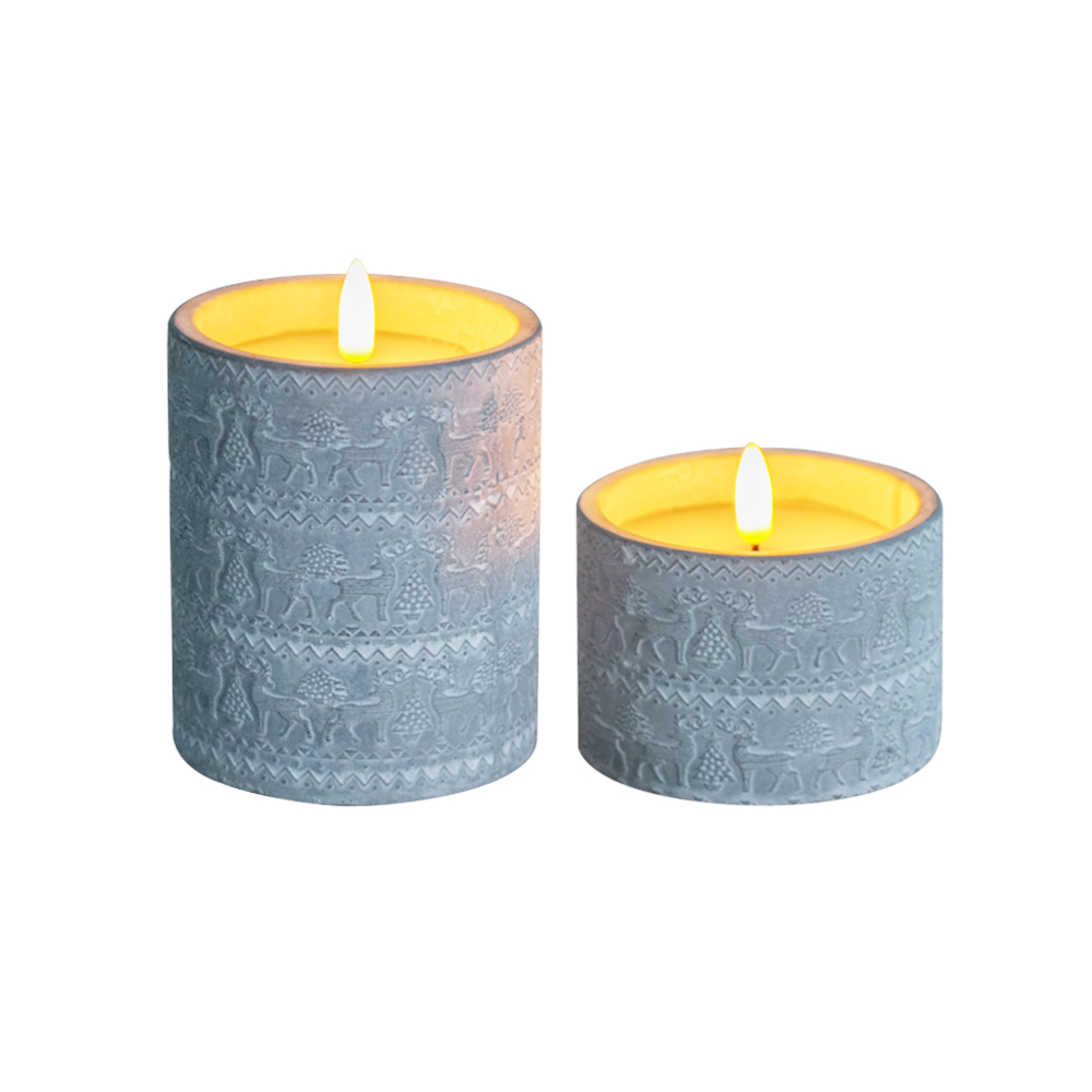 3D flameless duxit electronic nitidum maximum candelam