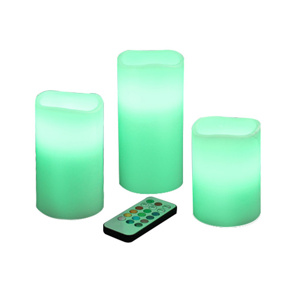 Color mutantur lux electronic candelam